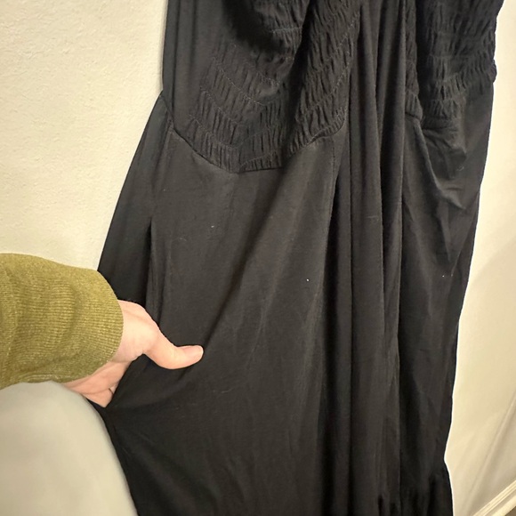 Torrid Super Soft Black Halter Dress With Pockets Size 5 - Picture 7 of 7